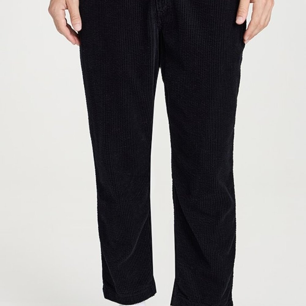 Wax London Kurt Trouser - Navy Corduroy
